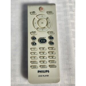 Genuine Philips DVD Remote Control RC-2010 RC-2012 RC-2020 2422 5490 0908 Tested